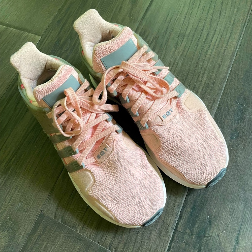 Pink Adidas EQT Sneakers